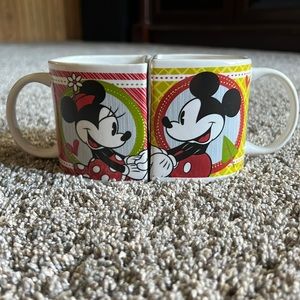 Disney Mickey&Minnie matching ceramic mugs